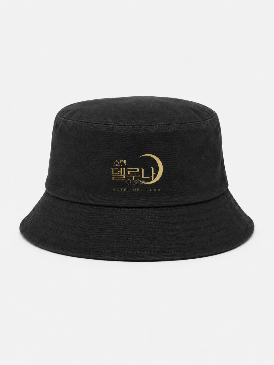 Hotel Del Luna Bucket Hat — Black