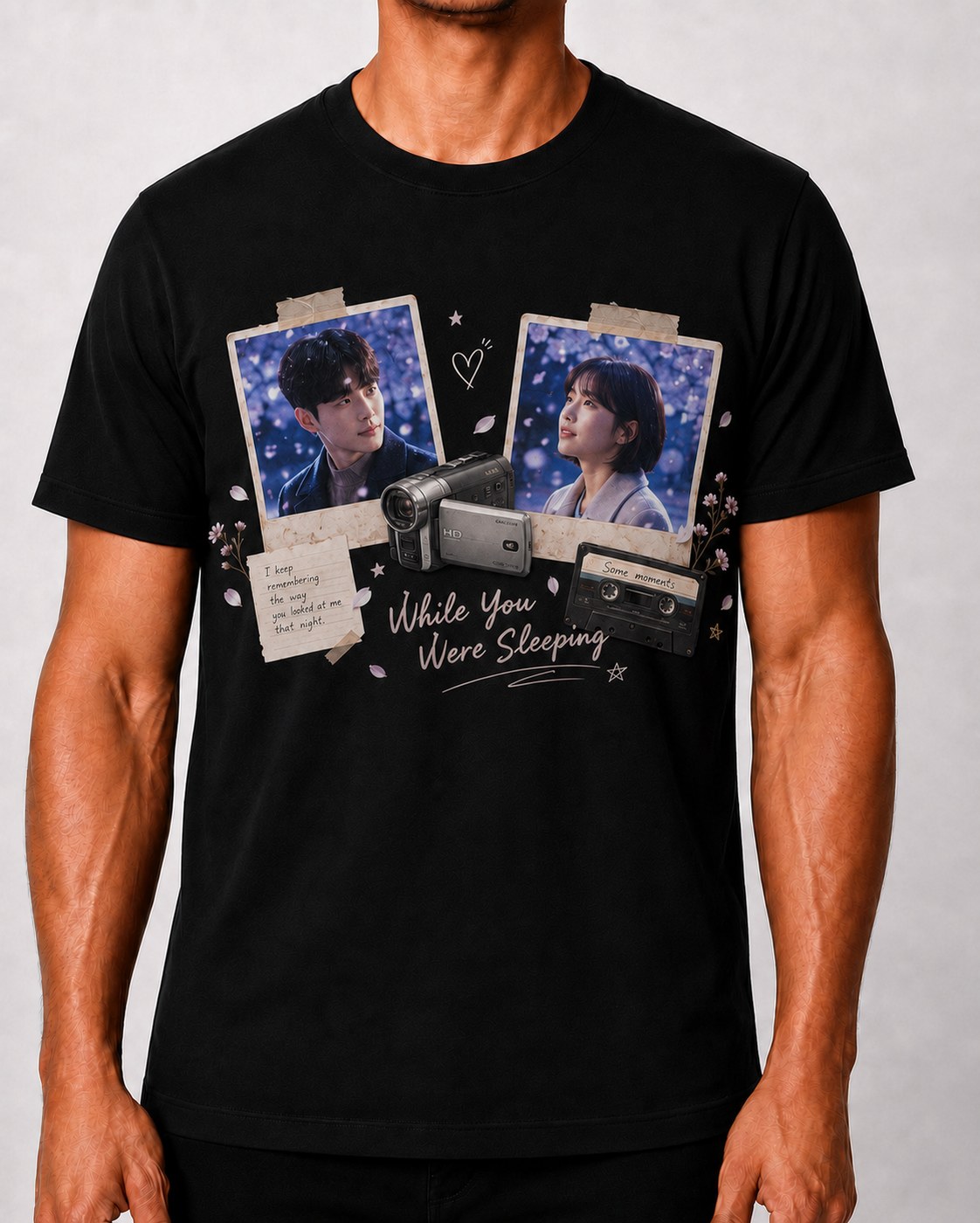While You Were Sleeping T-Shirt — Black