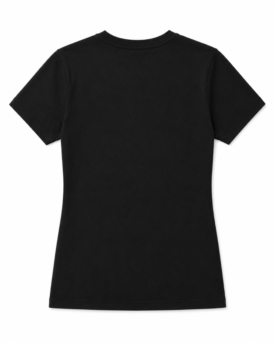 Coffee Capybara T-Shirt — Black