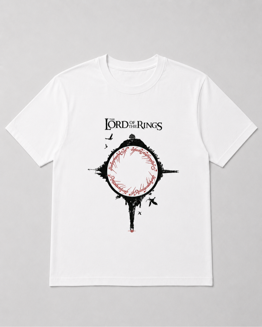 Lord of the Rings Ring Map T-Shirt