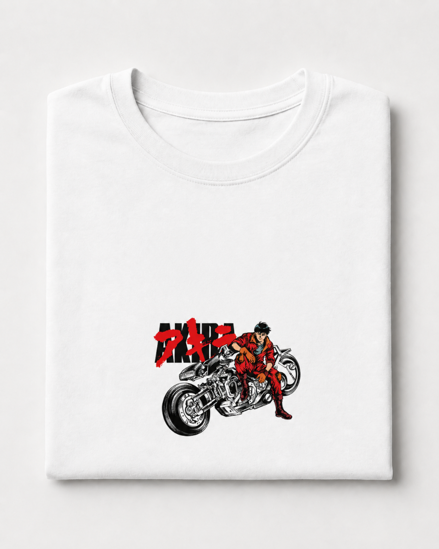 Akira Rider T-Shirt — White