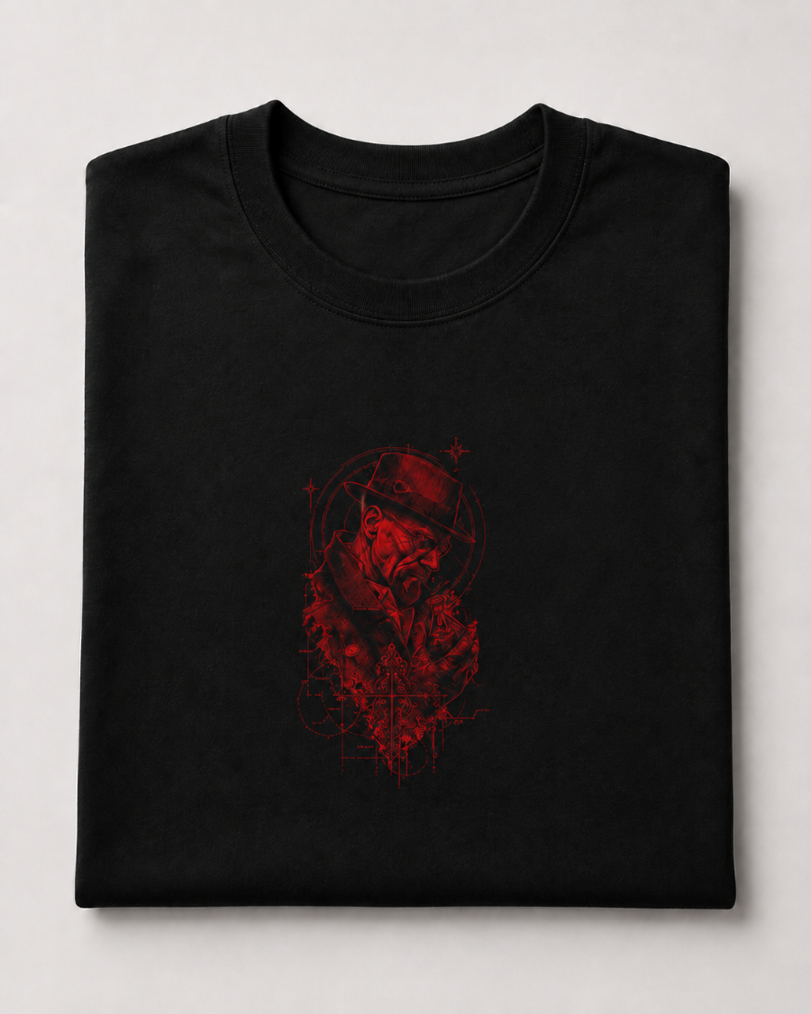Red Noir Chemistry Walter T-Shirt — Black