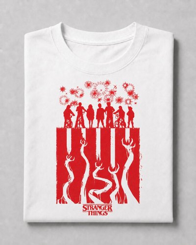T-shirt Stranger Things Upside Down