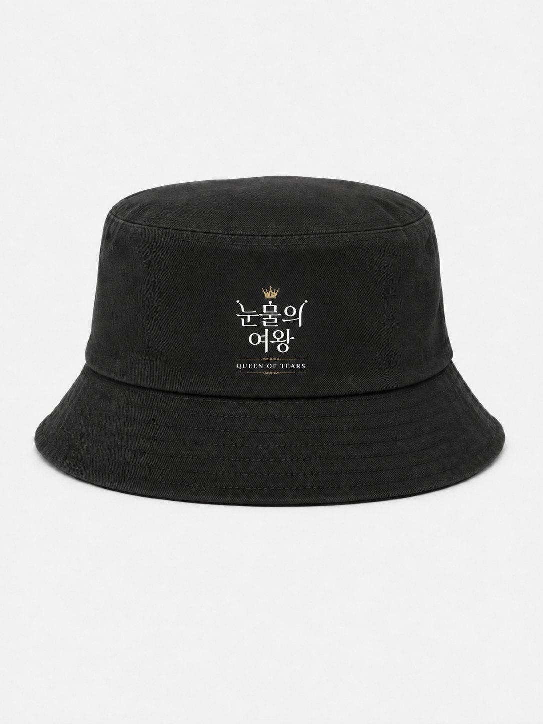 Queen of Tears Bucket Hat — Black