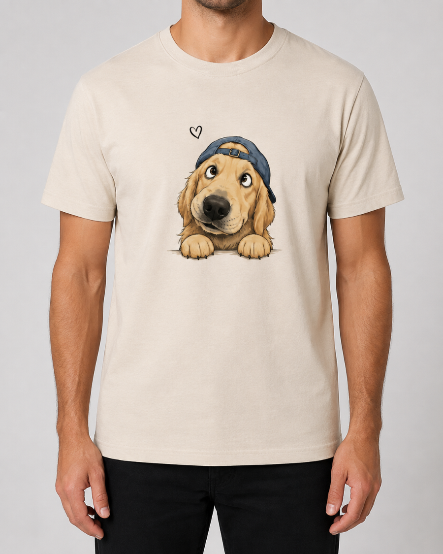 Cool Golden T-Shirt — Cream