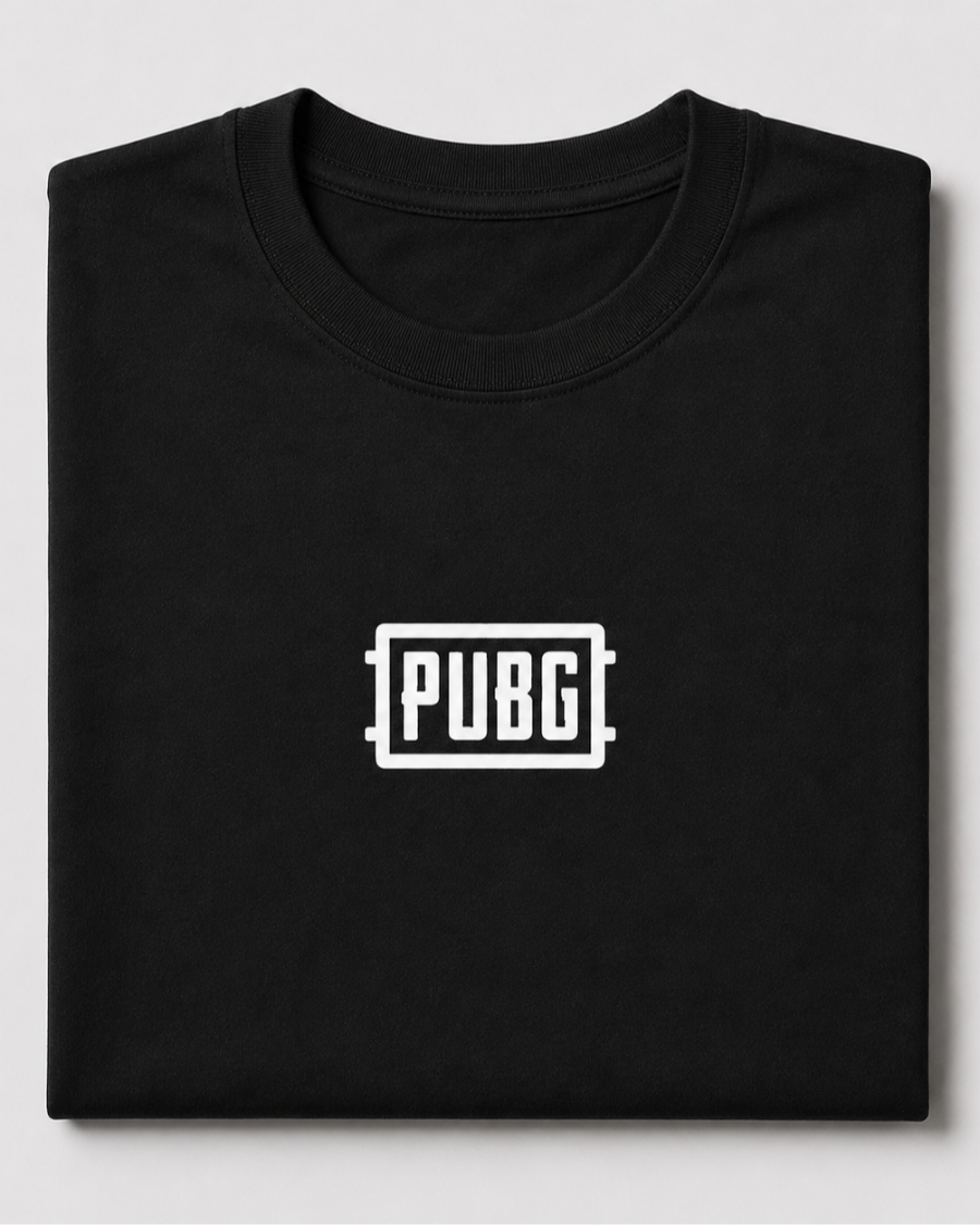 PUBG Logo T-Shirt — Black