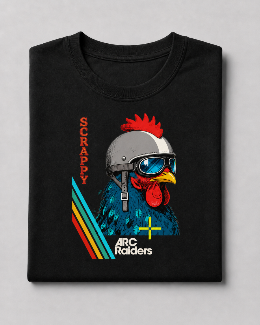 Scrappy ARC Raiders T-Shirt — Black