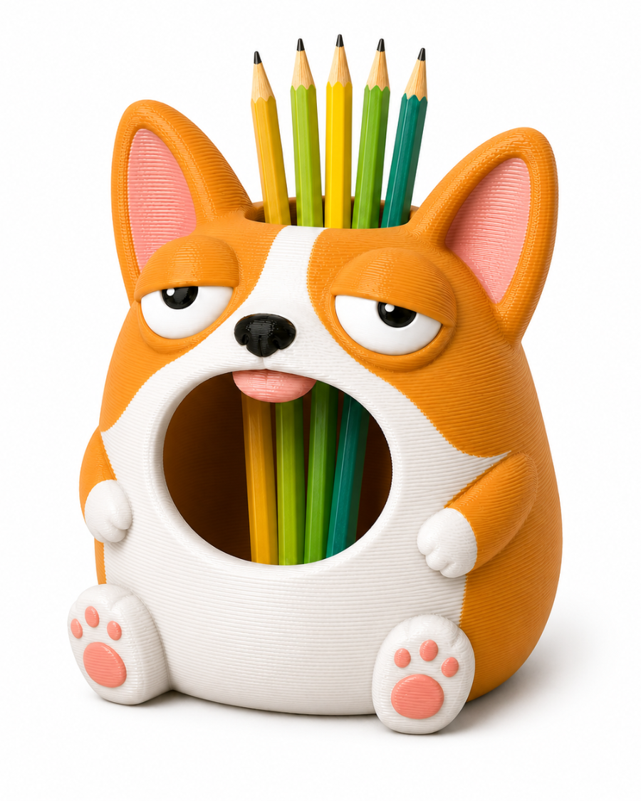 Pojemnik na kredki Corgi