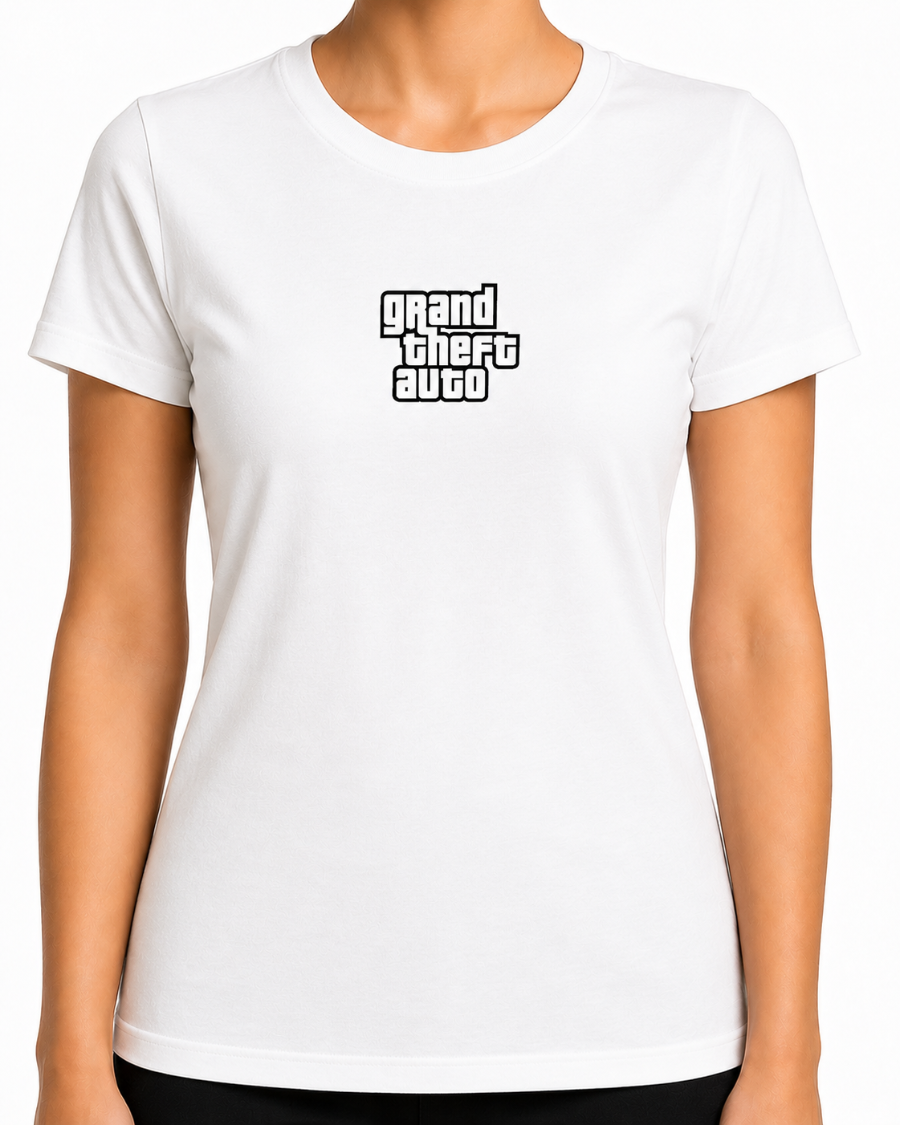 Koszulka z logo Grand Theft Auto