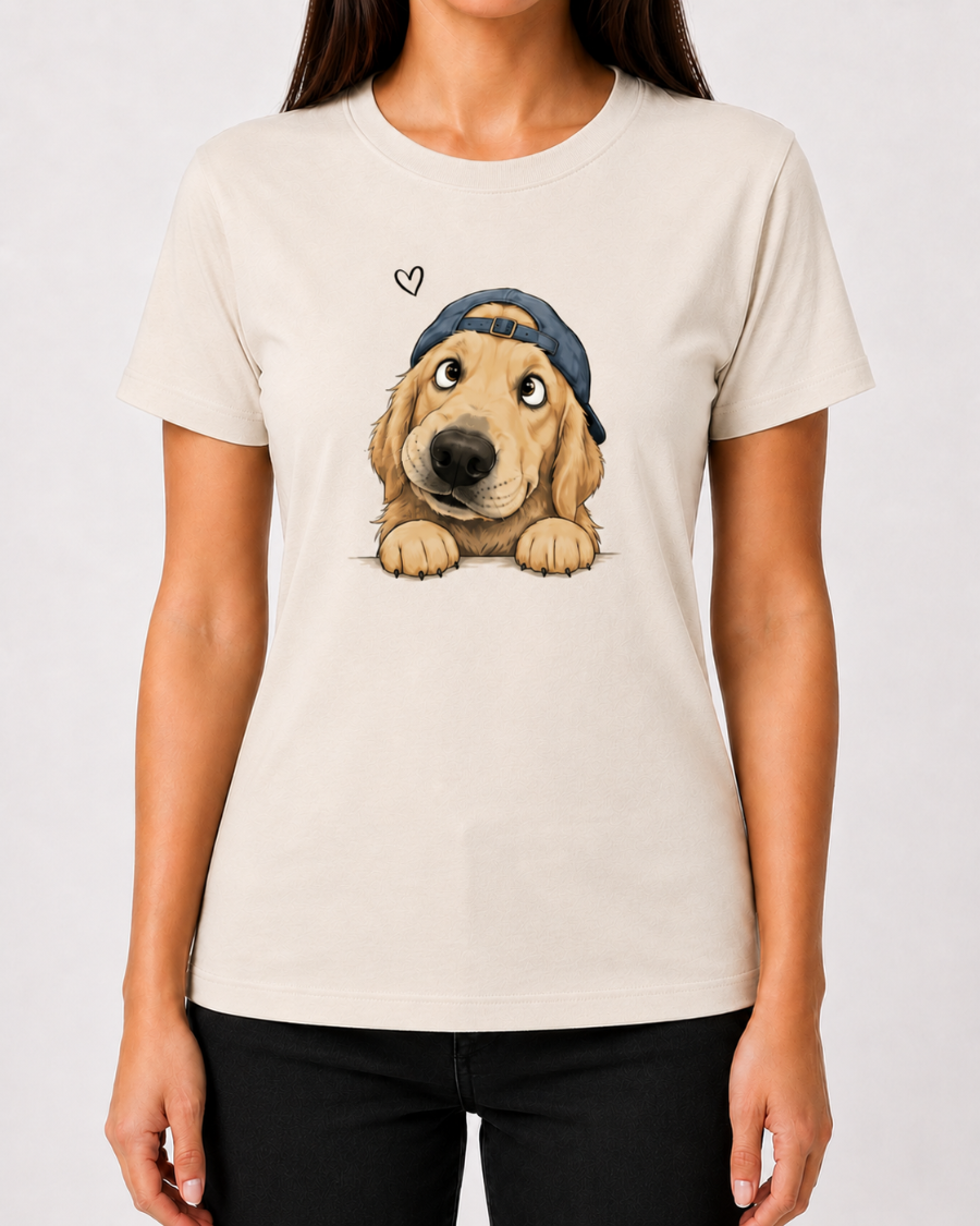 Cool Golden T-Shirt — Cream