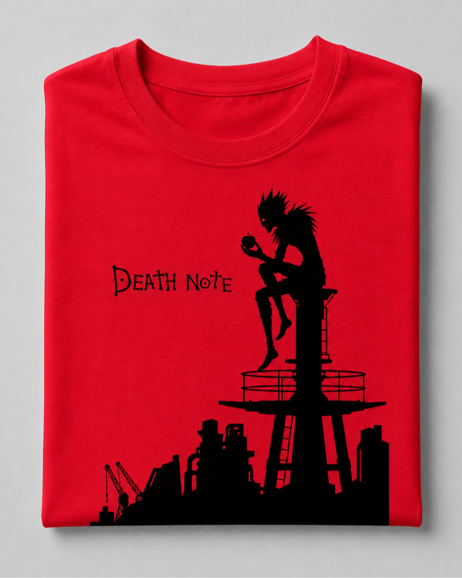 Death Note Shadow T-Shirt — Red