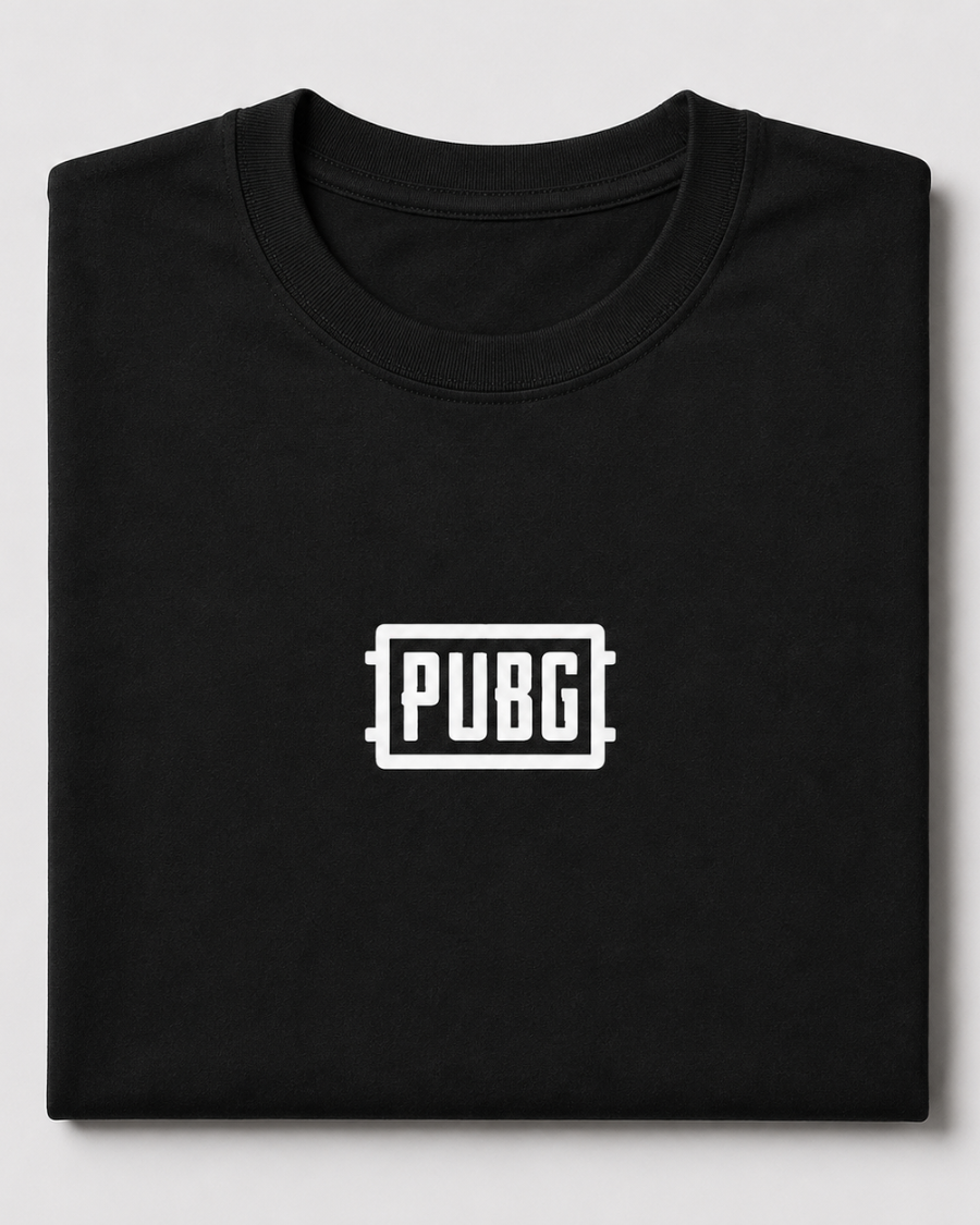 PUBG Logo T-Shirt — Black