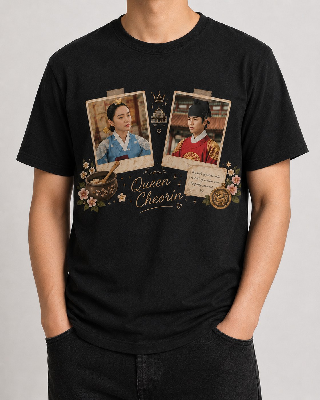 Queen Cheorin T-Shirt — Black