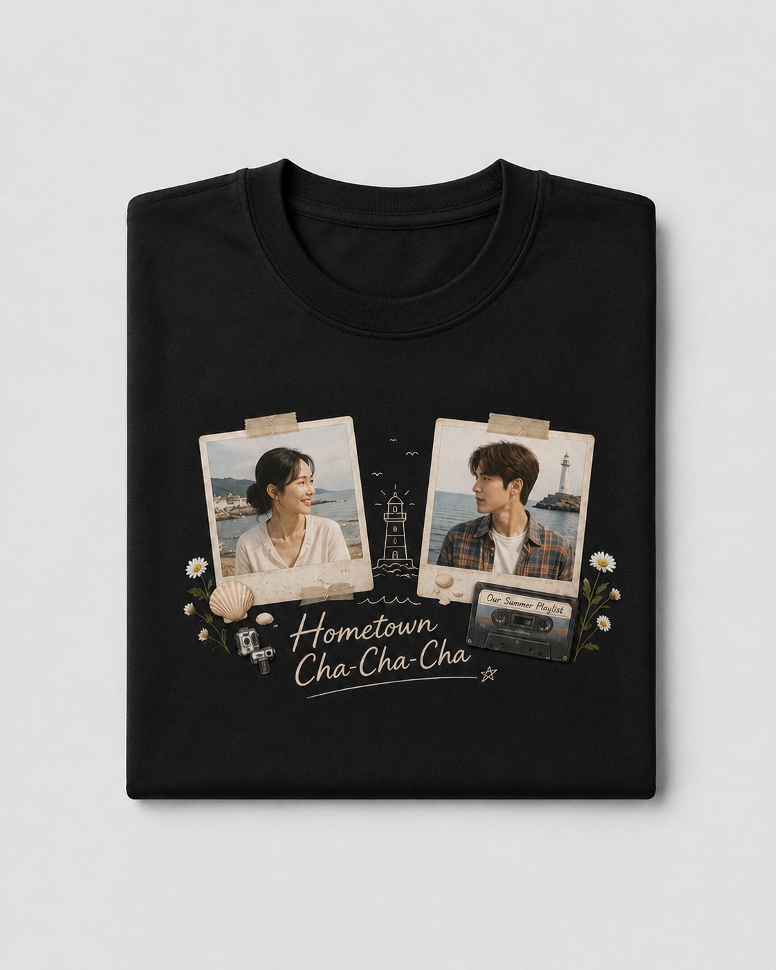 Hometown Cha-Cha-Cha T-Shirt — Black