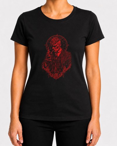 T-Shirt Red Thomas Shelby Portrait