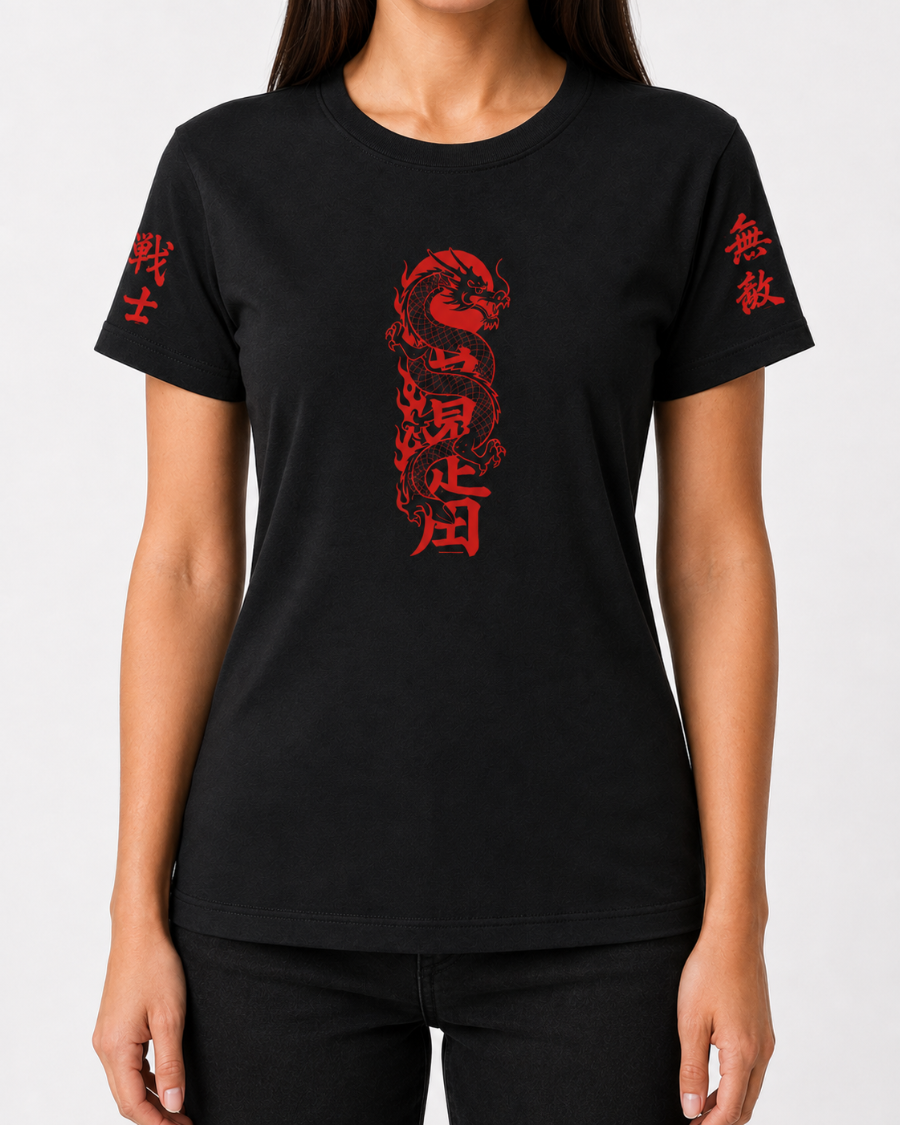 Red Dragon T-Shirt — Black
