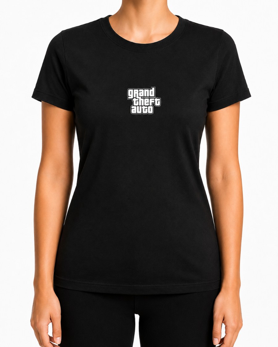 Koszulka z logo Grand Theft Auto