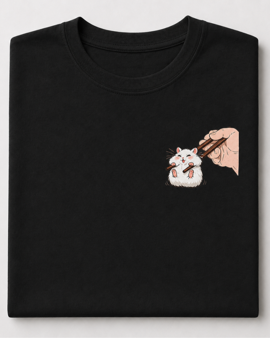 Chopstick Hamster T-Shirt