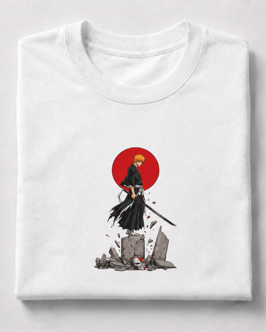 Red Sun Bleach Swordsman T-Shirt