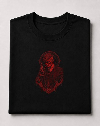T-Shirt Red Thomas Shelby Portrait