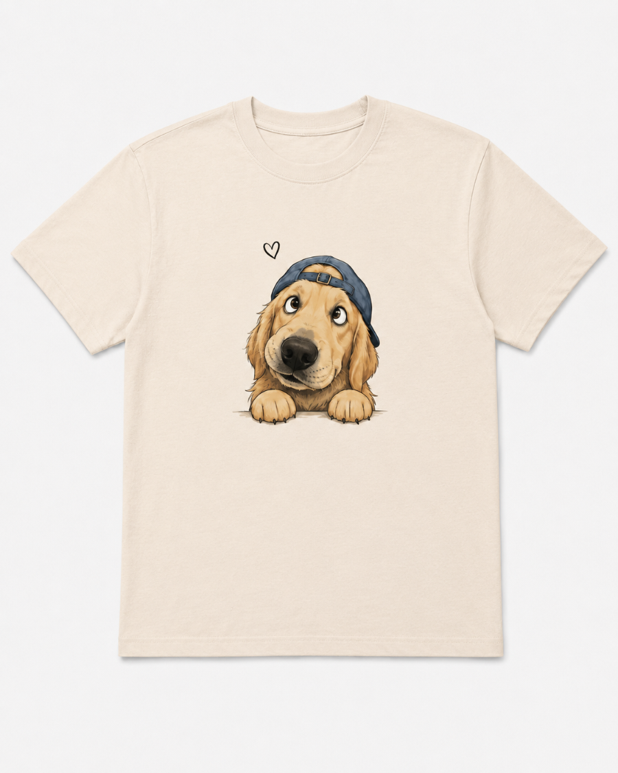 Cool Golden T-Shirt — Cream