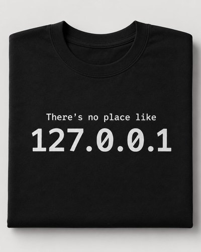 Koszulka No Place Like Localhost