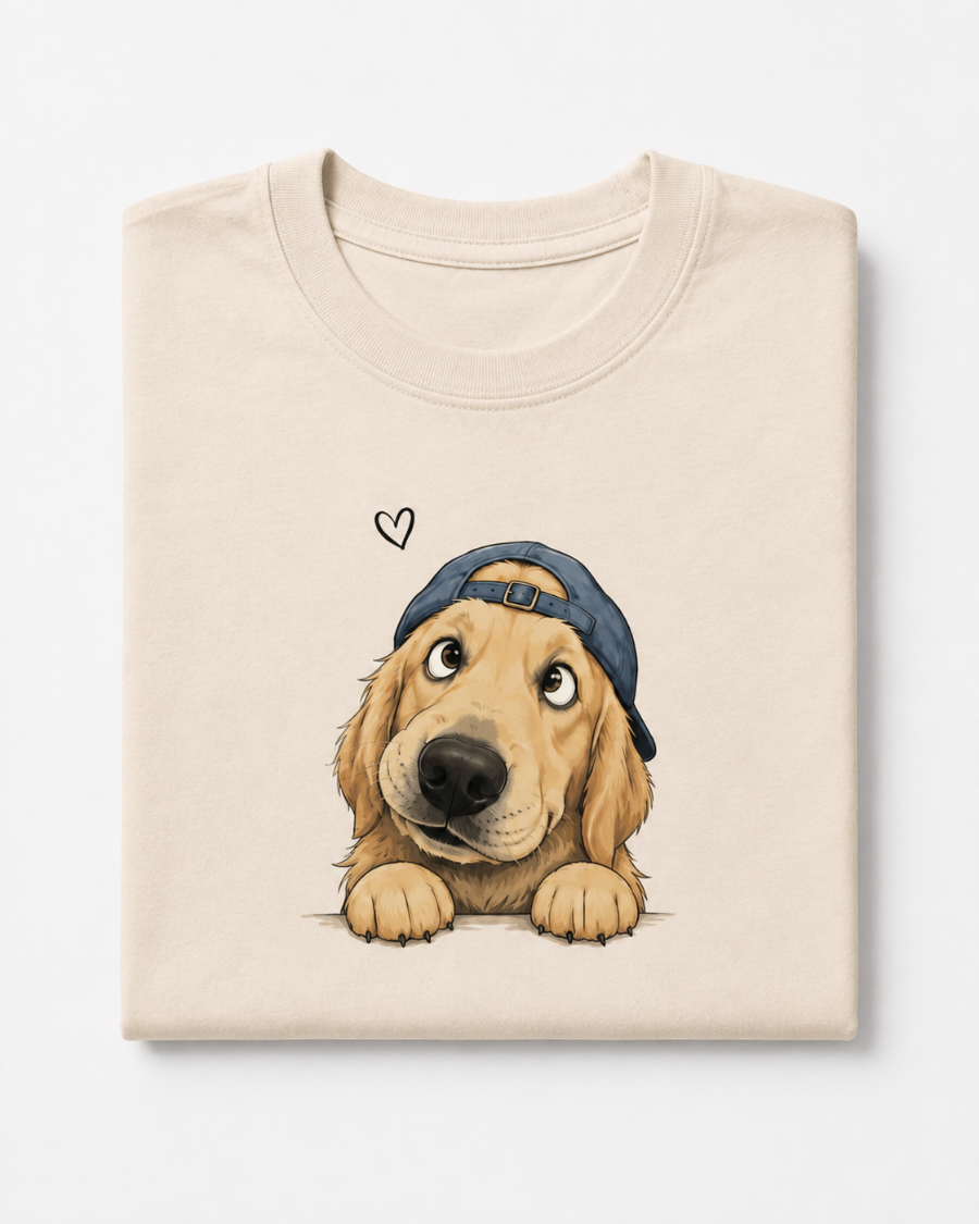 Cool Golden T-Shirt — Cream