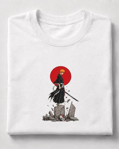 T-Shirt Red Sun Bleach Swordsman
