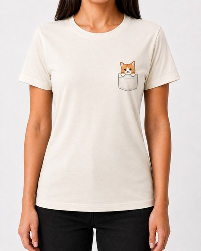 Koszulka Pocket Cat