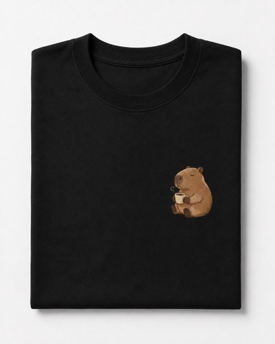 Koszulka Coffee Capybara