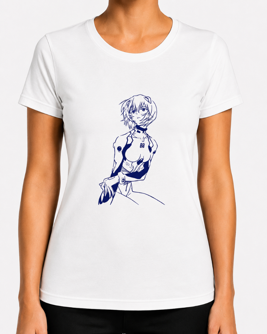 T-shirt  Minimal Anime Line Art