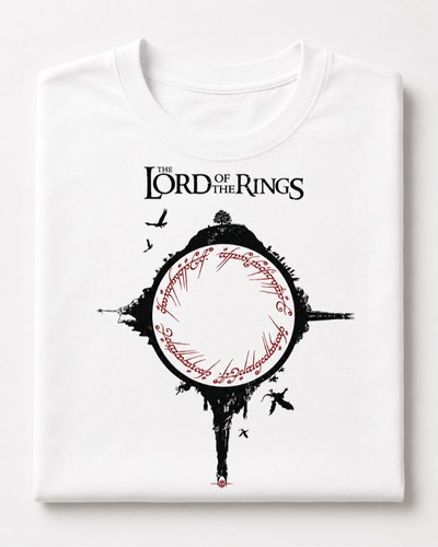 T-shirt Lord of the Rings Ring Map