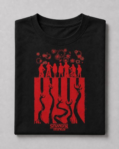 T-shirt Stranger Things Upside Down