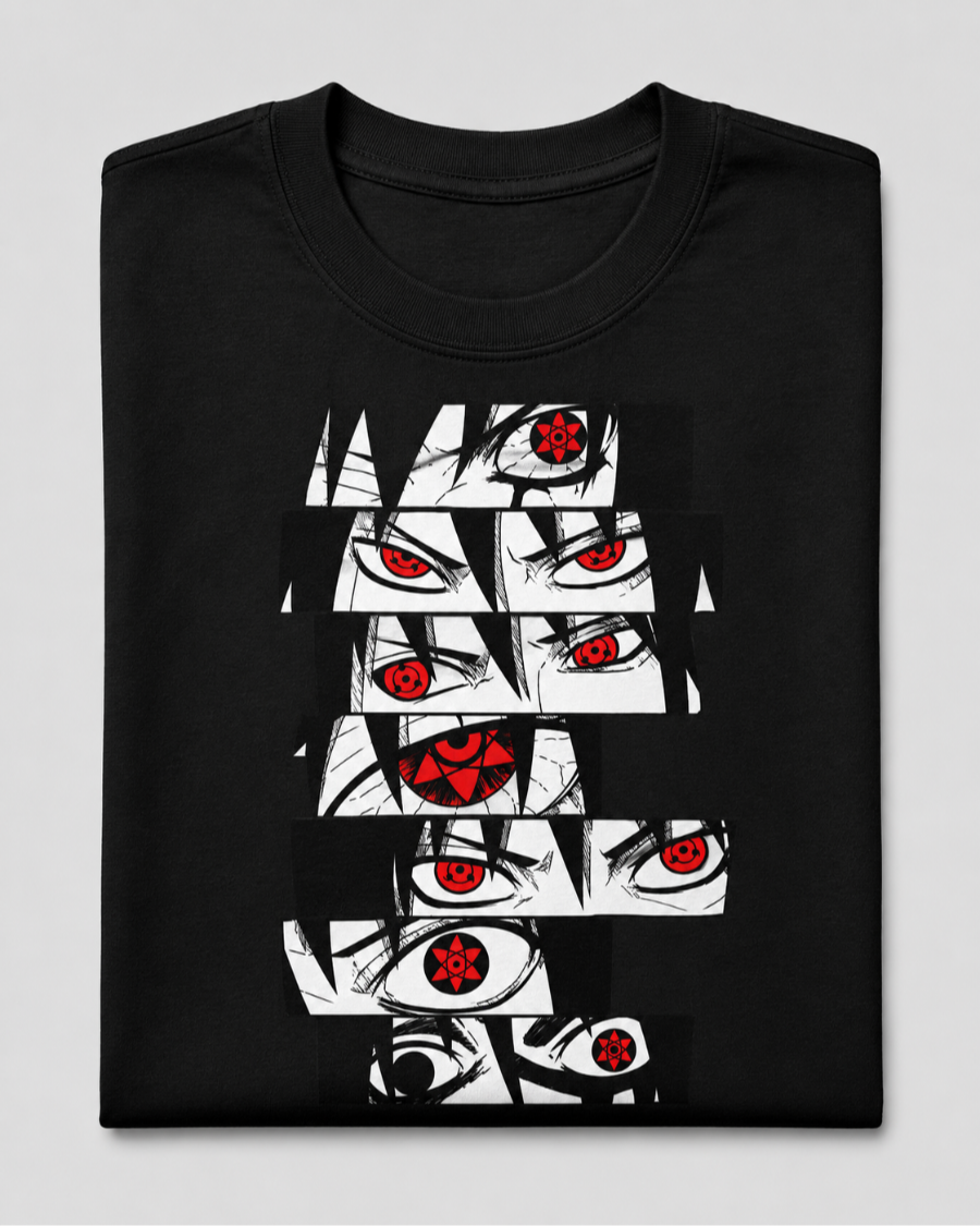 Uchiha Eyes Anime Red Eyes T-Shirt
