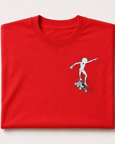 Skater Alien T-Shirt