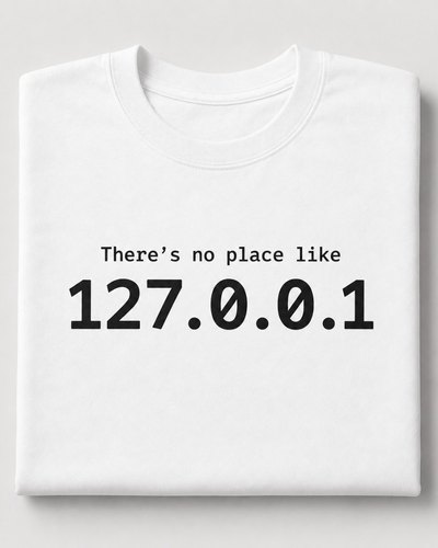 Koszulka No Place Like Localhost