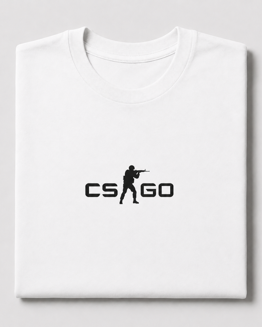 CSGO Logo T-Shirt — White