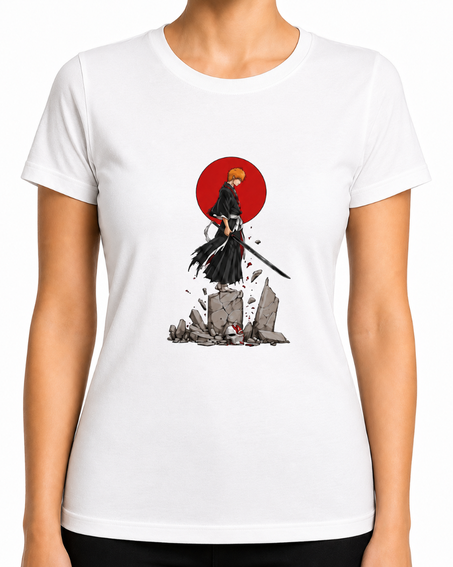 Red Sun Bleach Swordsman T-Shirt