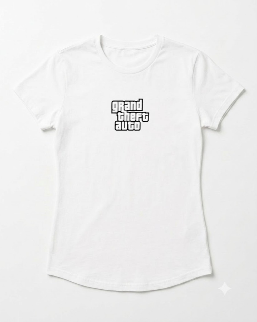Koszulka z logo Grand Theft Auto