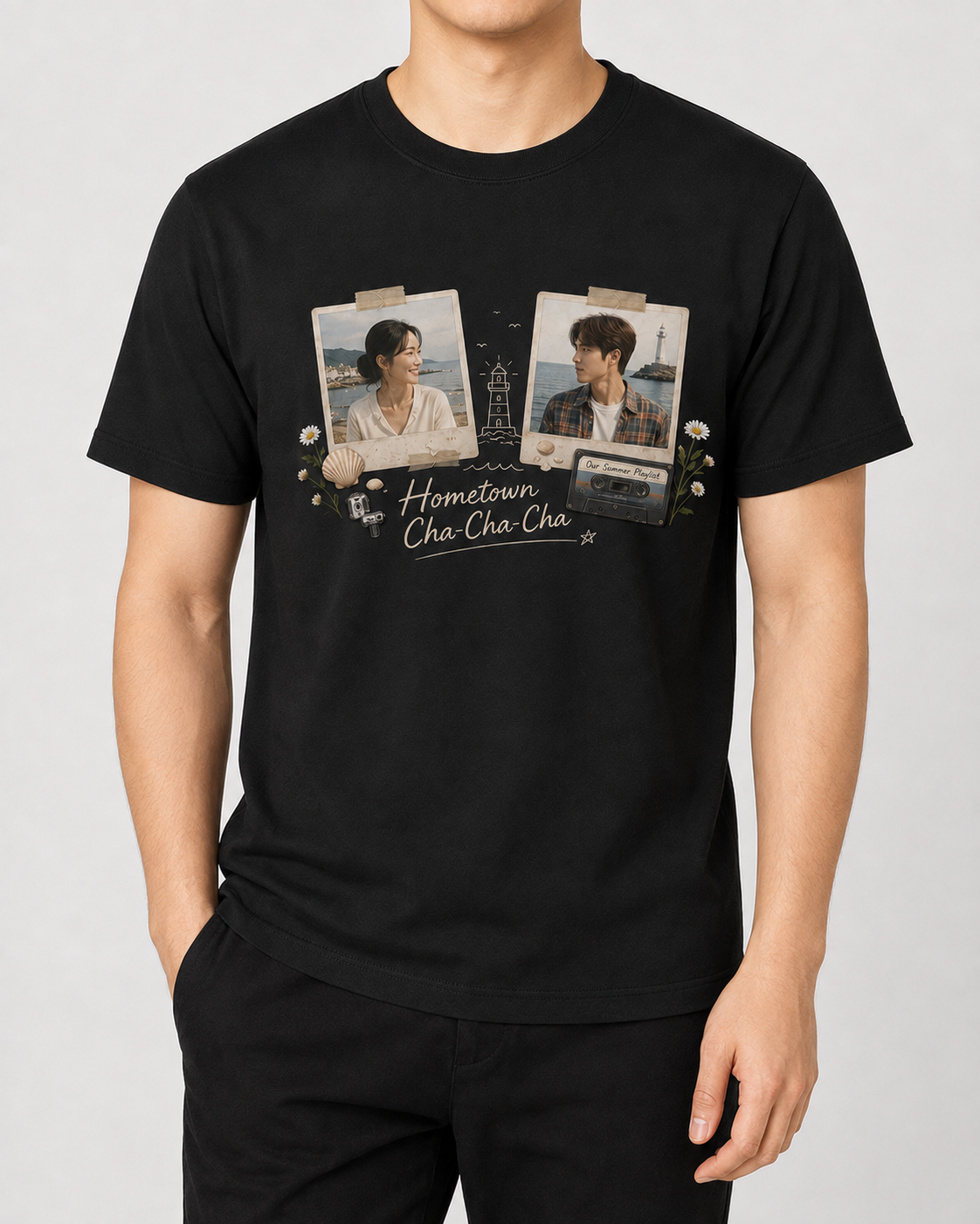 Hometown Cha-Cha-Cha T-Shirt — Black