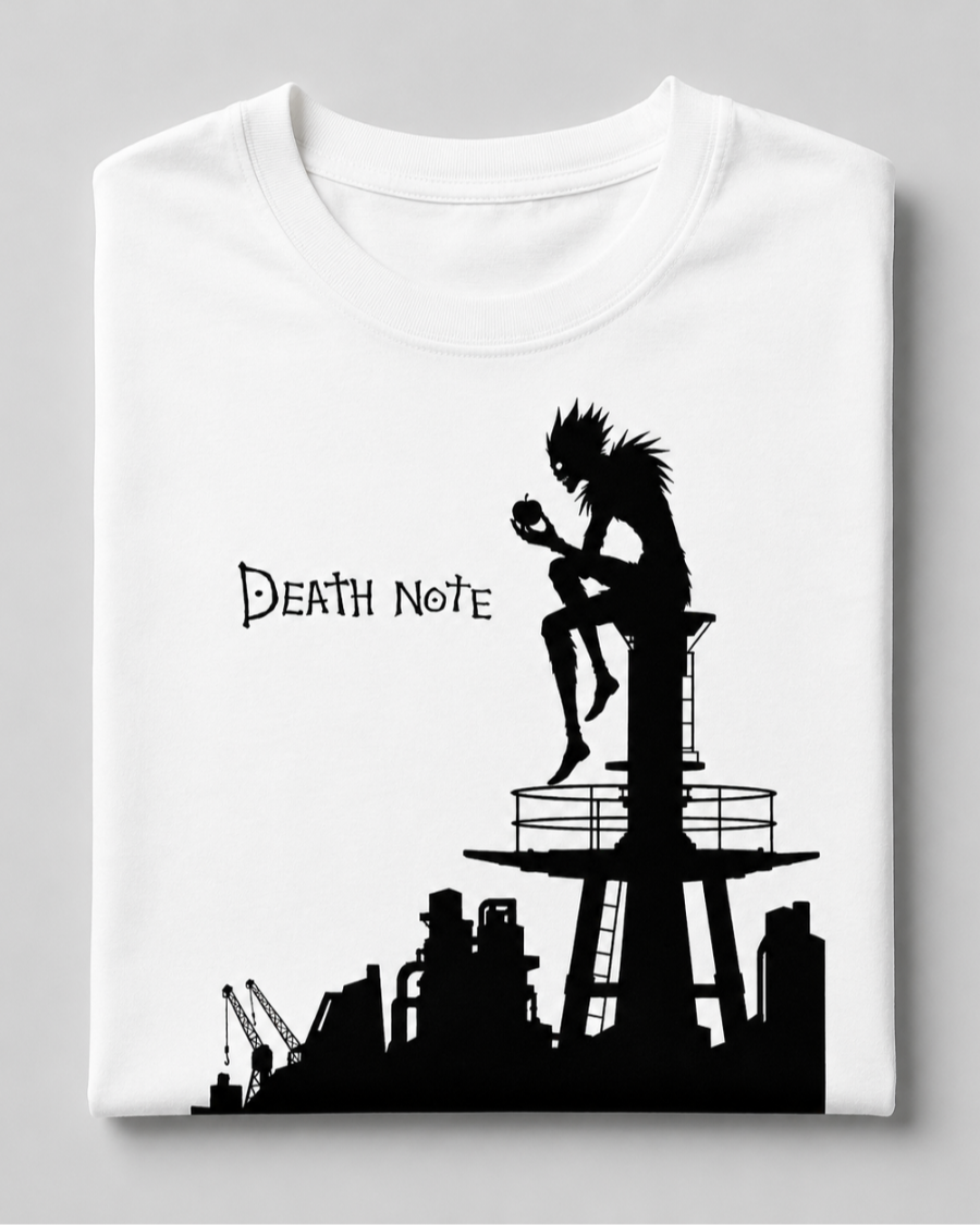 Death Note Shadow T-Shirt — White