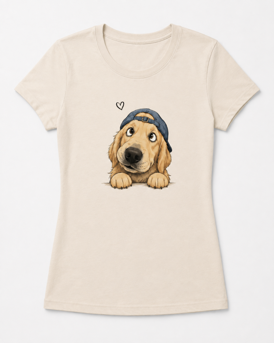 Cool Golden T-Shirt — Cream