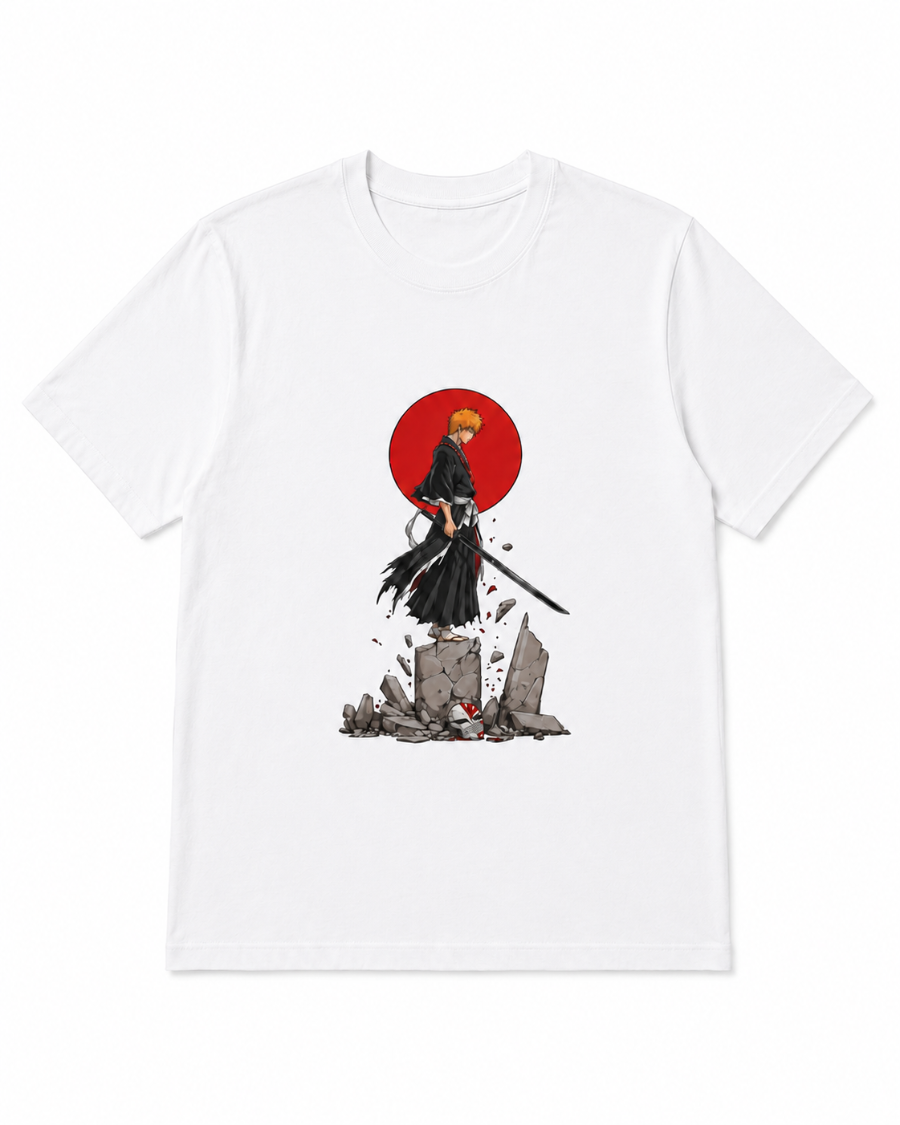 Red Sun Bleach Swordsman T-Shirt