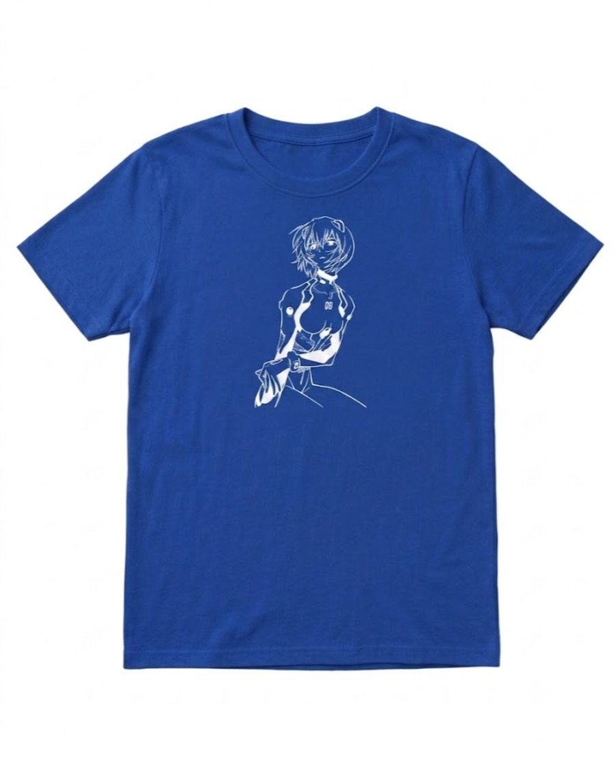 Minimal Anime Line Art T-Shirt