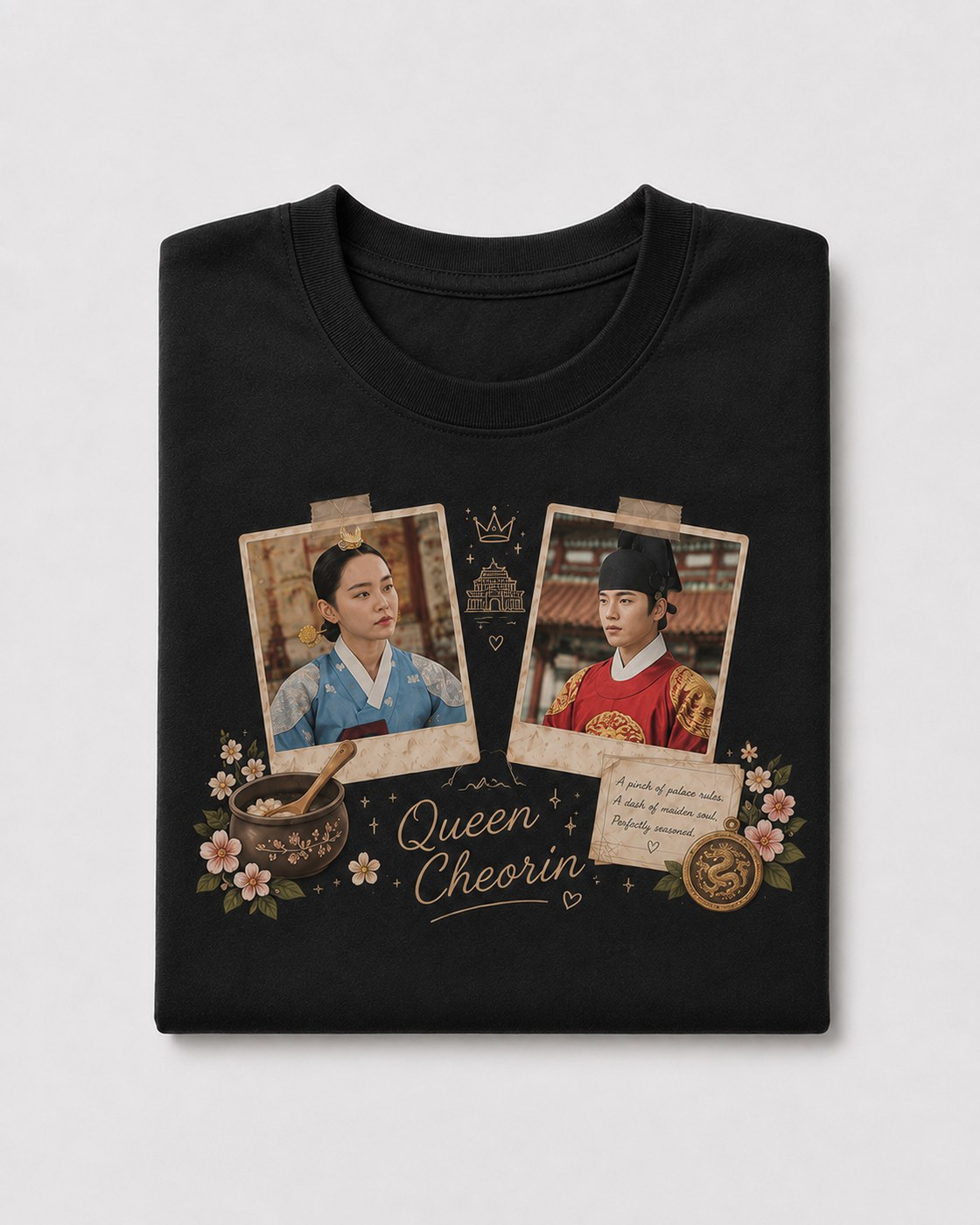 Queen Cheorin T-Shirt — Black