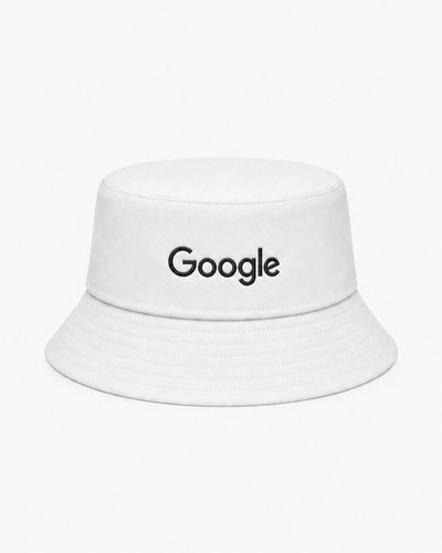 Kapelusz z logo Google