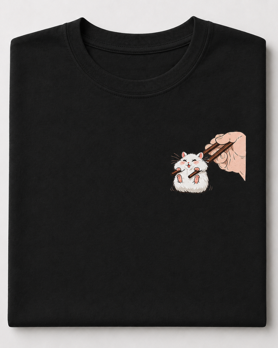 Chopstick Hamster T-Shirt