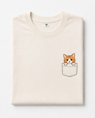 Koszulka Pocket Cat