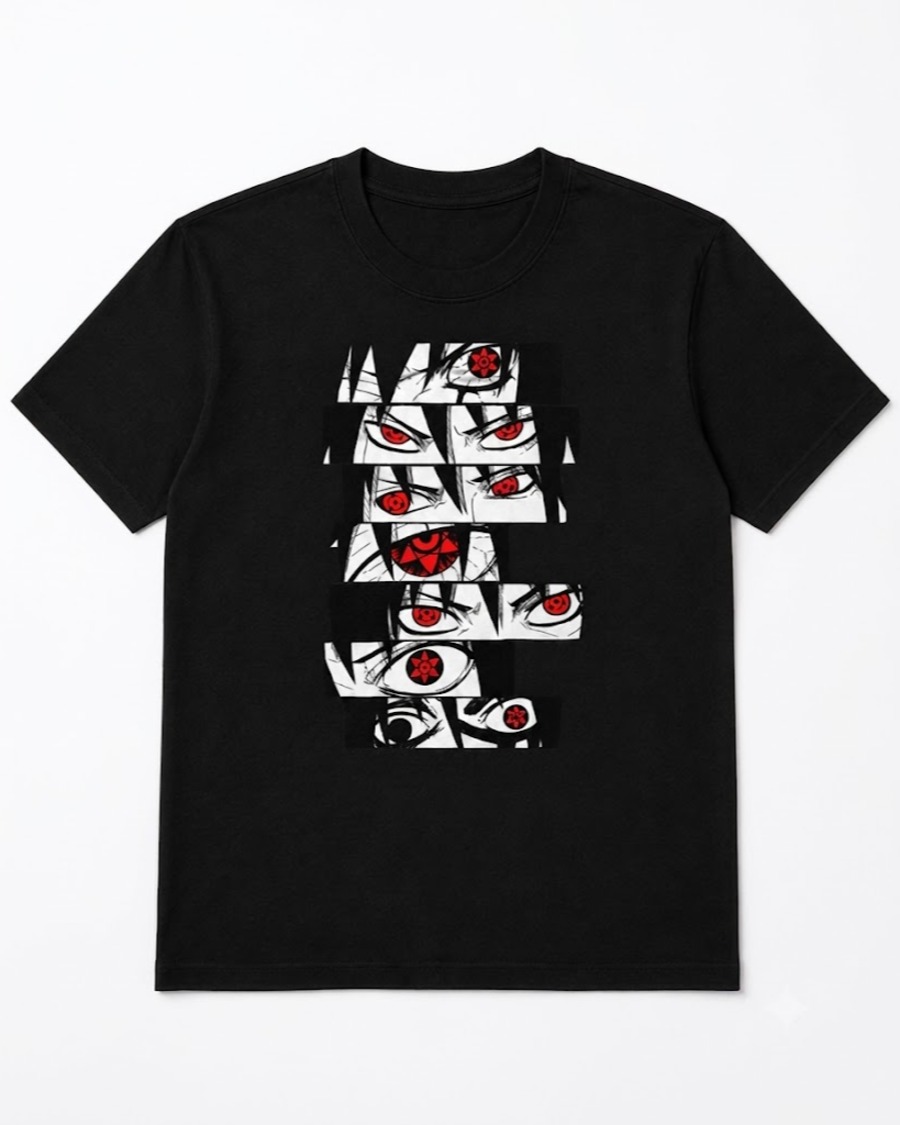 Uchiha Eyes Anime Red Eyes T-Shirt