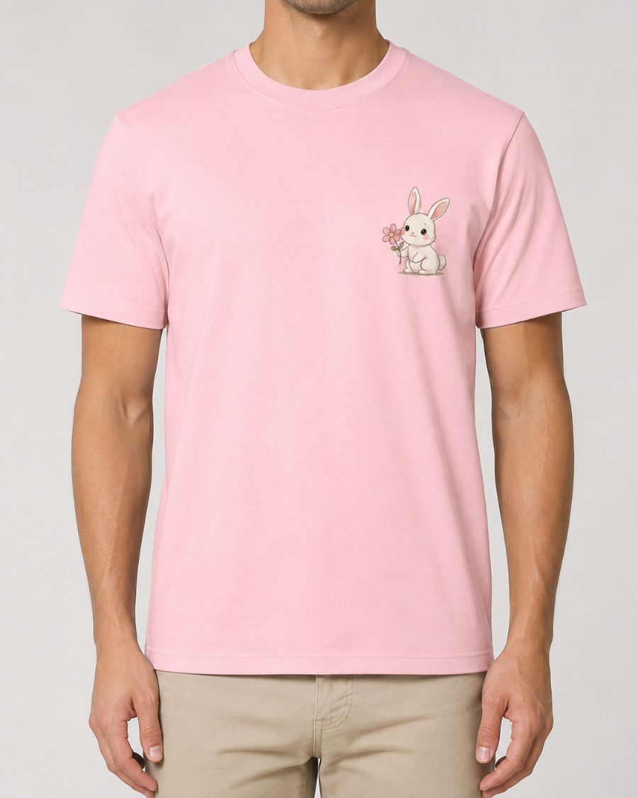 Cute Bunny T-Shirt — Pink